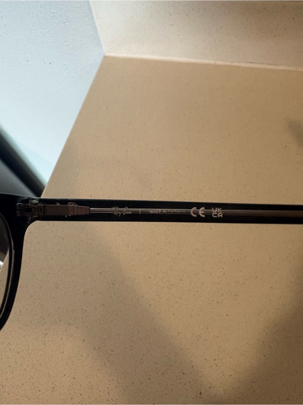 Ray-Ban Eyeglasses Frames Black Rectangle RX Glasses w/ Prescription Lenses - Picture 6 of 9